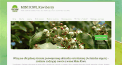 Desktop Screenshot of aktinidia.pl